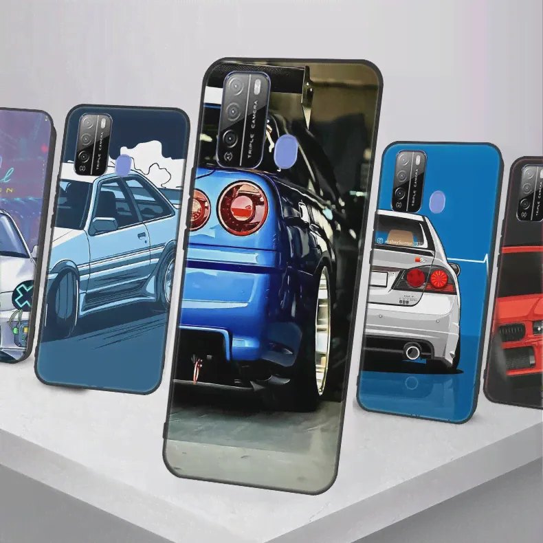 🛍 Чехол для Itel A48 модный силиконовый мягкий чехол для телефона s для Itel A16 A 16 бампер из ТПУ для ItelA48 L6006 A 48 роскошный автомобильный чехол Fundas-1