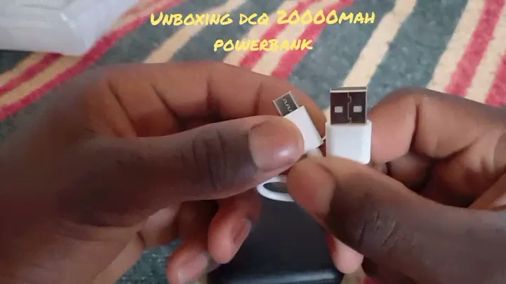 @justbrian_1 ...unboxing  DCQ 20000MAH POWERBANK