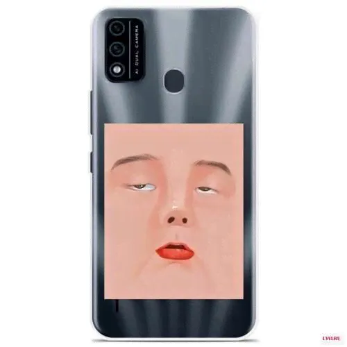 Силиконовый чехол на itel A48 Mood / для айТел 48-0