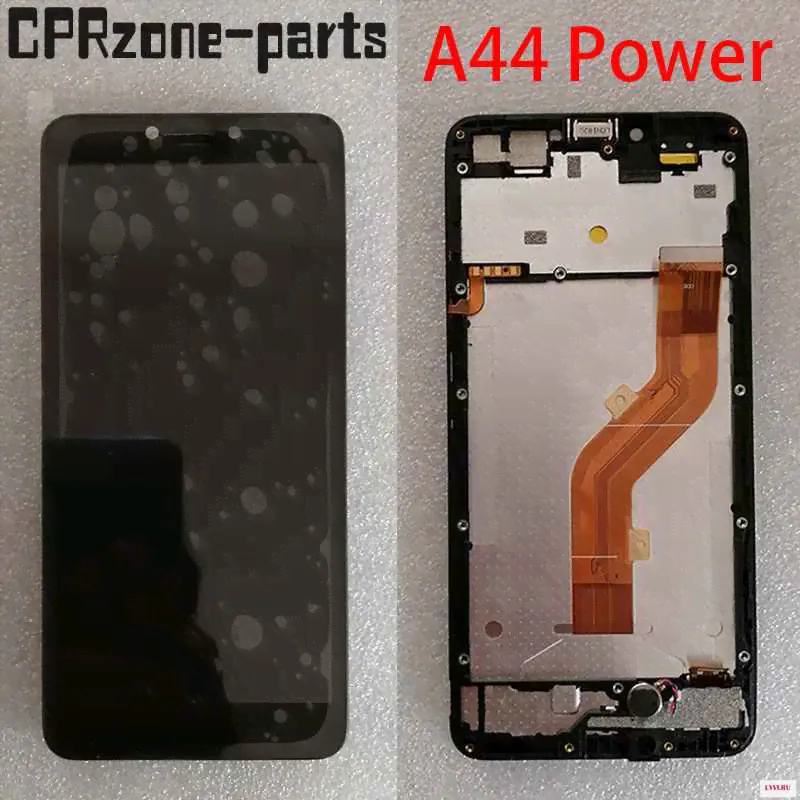 ЖК дисплей 5 45 дюйма с рамкой для itel A44 Power сенсорный экран дигитайзером сенсорная