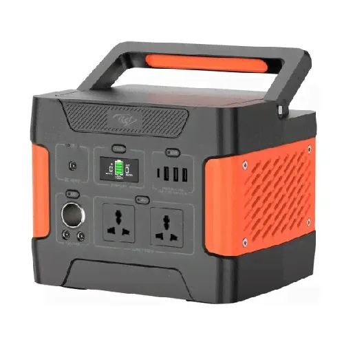 Аккумулятор Itel Solar Generator 600 ISG-65 мобильный 150000mAh 5A черный черный, оранжевый