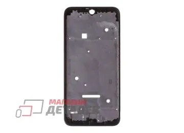 Рамка дисплея для Itel A48 (L6006) (черная)-0