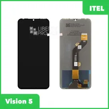 LCD дисплей для Itel Vision 5 в сборе с тачскрином (черный)