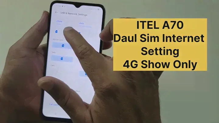 Itel A70 Daul Sim Internet setting | Apn Setting