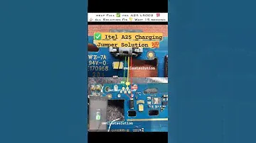 ✅️ itel A25 Charging, Mic,Power Key Jumper Solution 💯 15 second